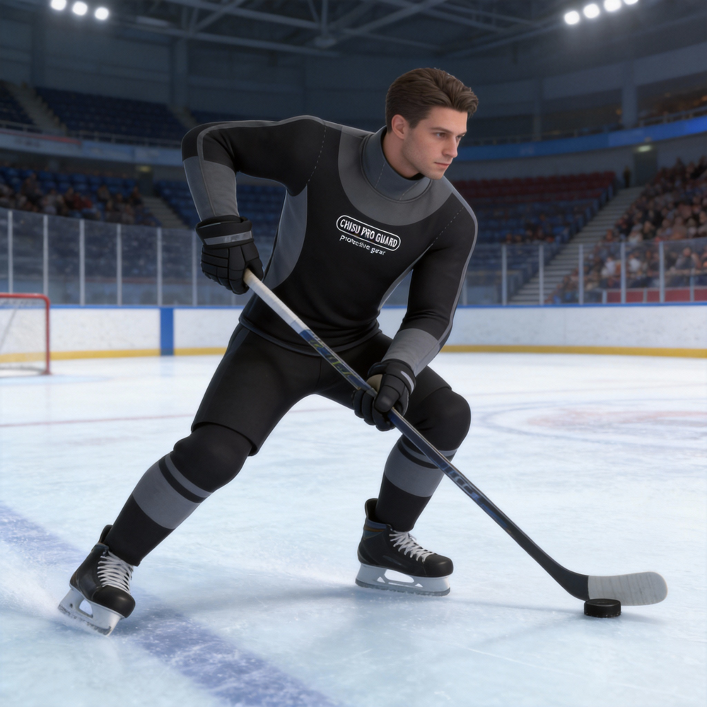 Ice hockey Base Layer protective gear neck guard cut resistant protector shirt  PGS4