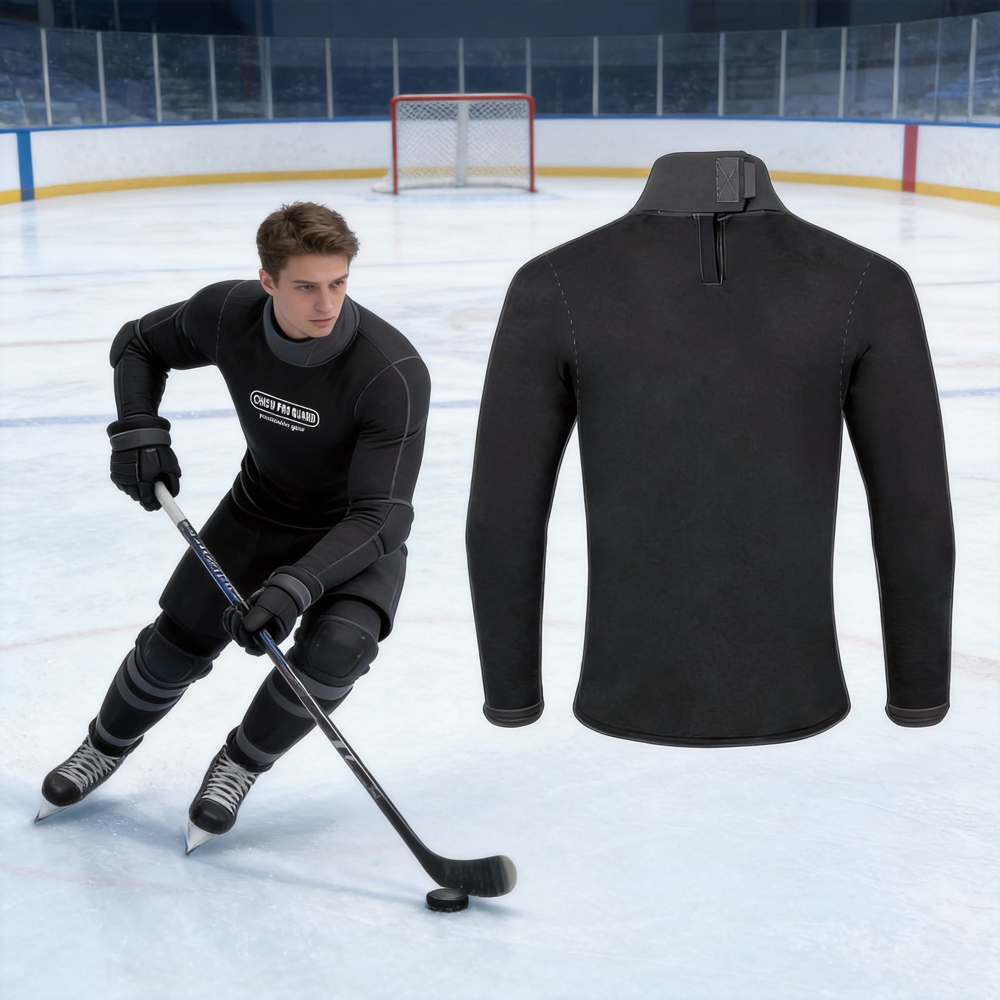 Ice hockey Base Layer protective gear neck guard cut resistant protector shirt  PGS4