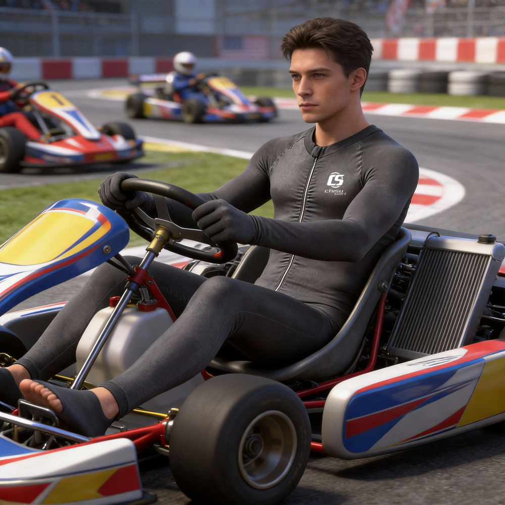 cut proof  Cut-resistant karting One Piece Undersuit